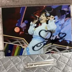 直筆サイン入り❗️松本ももな　A4アクリルパネル 高嶺のなでしこ　おまけ付き❗️ 直筆サイン入り❗️松本ももな A4アクリルパネル 高嶺のなでしこ