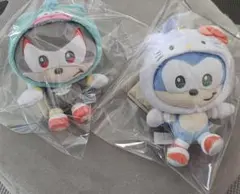 ソニックコラボぬいぐるみキーホルダー(ハンギョドン&ハローキティ)のサムネイル