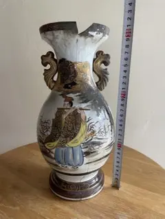 沖縄 胡老焼 魚文赤絵 双耳扁壺 花瓶 34cm やちむん 沖縄 胡老焼 魚文赤絵 双耳扁壺 花瓶 34cm やちむん - メルカリ