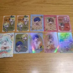 フリューくじ 初音ミク citrus MIKU G賞 クリアカード 9枚セット