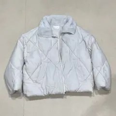 NICE CLAUP 襟ファー ダウンジャケット￼のサムネイル