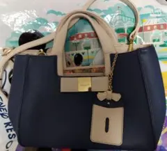 dazzlin ダズリン 2way ハンドバッグ ショルダーバッグ パスケースのサムネイル