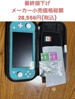 Nintendo Switch Lite本体　スターアライズ　ケース付き