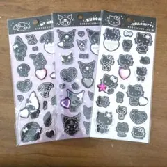 キラキララインストーンシール 3枚セット サンリオ