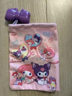 My Melody Kuromi 50周年記念ポーチ