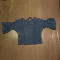 MURUA 五分袖デニムトップス F