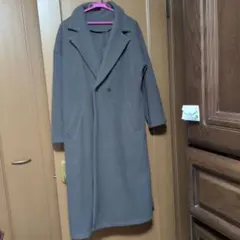 ルシェルブルー ボーダーコート ウール # ボーダーコート - メルカリ