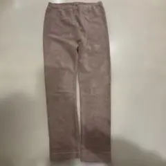 UNIQLO コーデュロイレギンス　ピンク110cm