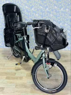 ☆4478ブリヂストン8.7アンペア 20インチ子供乗せ電動アシスト自転車
