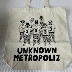3JSB UNKNOWN METROPOLIZ ANIMALトートバッグ 未使用
