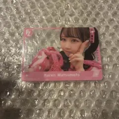 FRUITS ZIPPER 松本かれん　クリアトレカ　ミラーボール衣装