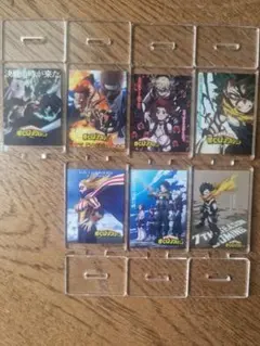 僕のヒーローアカデミア。アクリルスタンド8個セット