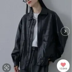 値下げ【美品】ヴィンテージレザーライクA2フライトジャケット