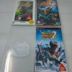 PSP 幻想水滸伝＆モンスターハンターセット売り