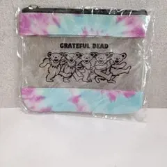 GRATEFUL DEAD 透明ポーチ タイダイ柄のサムネイル