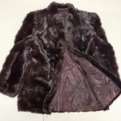 極美品✨ VALENTINO SAGA MINK  ミンク コート 黒 2025年最新】Yahoo!オークション -ブラックグラマ ミンクコート