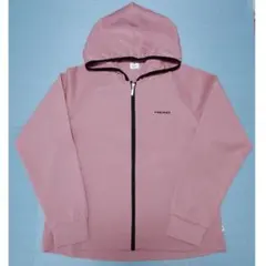 M 新品 3278円 HEAD スウェット フルジップ パーカー ピンク 速乾