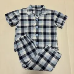 SLEEPING WEAR　チェック柄　パジャマ　100cmのサムネイル