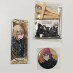 桃寺神門　桃源暗鬼　ロング缶バッジ　ホログラム缶バッジ　キャンバスボード