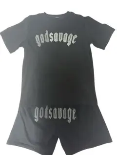 ゴットサベージ ブラックセットアップ 今だけこの値段です❕ 商品 – god savage