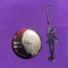 LUPIN THE ⅢRD 缶バッジ アクリルキーホルダー 2個セット
