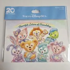 な*ー様 ダッフィーフレンズ　 ハートフェルトレターオブフレンドシップ　 ポスト