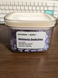 GATERON x NuPhy Wisteria Switches 100個
