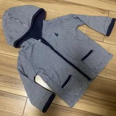 ポロラルフローレン　POLO ネイビー リバーシブルカーディガン　80cm