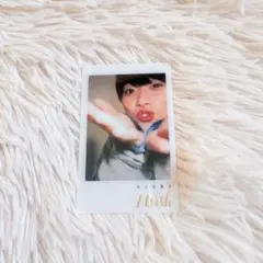 なにわ男子 IWish 特典 チェキ風クリアソロカード 大橋和也のサムネイル