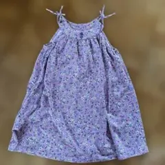 Hush Hush 花柄ノースリーブワンピース 130