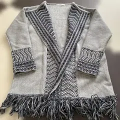 フリンジカーディガン