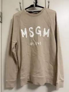 MSGM スウェット トレーナー ベージュ XS