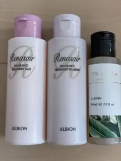 ALBION シャンプー・リンス・SPA LIN oilボディウォッシュ3点