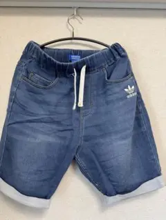 adidas デニムショートパンツ