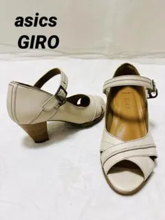 アシックス GIRO ストラップコンフォートサンダル　パンプス 22.5cmのサムネイル