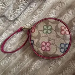 COACH コインケース シグネチャー 花柄 F62330