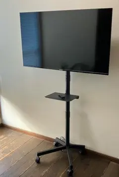 み*ん様 JAPANNEXT 43型液晶モニターとテレビスタンド キャスター付