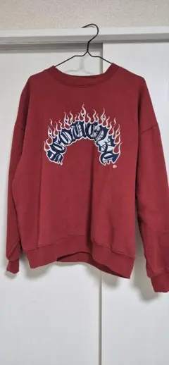 SQNZ フレイムプリント トレーナーM