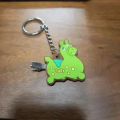 さよなら鍵迷子 Rody ロディ クリップ付き キーホルダー グリーン