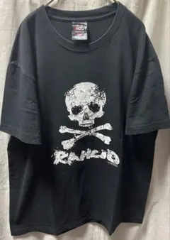 RANCID RADIO スミクロ ブラック フォト tシャツ 鬼フェード - メルカリ