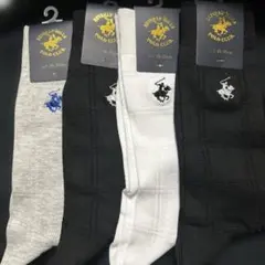 BEVERLY HILLS POLO CLUB ソックス 4足 新品　25-27