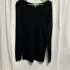 UNIQLO INES DE LA FRESSANGE ブラック長袖ニット L