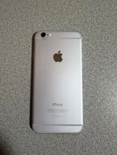 【美品】iPhone6 シルバー 64GB 89%