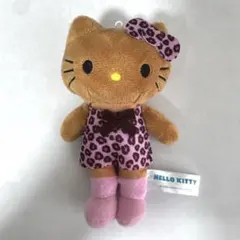 ハローキティ ヒョウ柄ドレス ぬいぐるみ - メルカリ