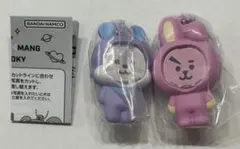 BT21 ガチャ フォトフレームマスコット MANG COOKY 2点