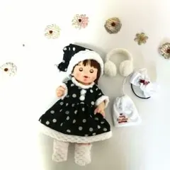 ぽぽちゃん服♠ブラックサンタ♠ぽぽサンタ6点セット