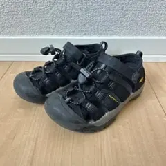 KEEN ブラック キッズサンダル 18㎝