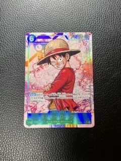 【極美品】ワンピースカード　ルフィ　OP13-118 シークレットパラレル