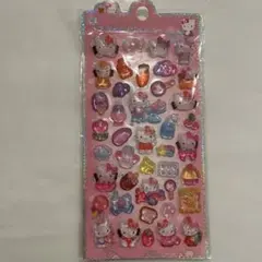 【新品】キティ　ボンボンドロップ　ウォーター　立体シール　大人気　可愛い