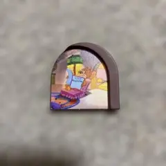 ガチャ　トムとジェリー　ジェリーとタフィーがいるお家　お家でくつろぐジェリー